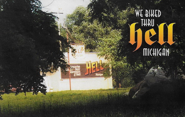 Hell - Old Postcard (newer photo)